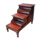 Staircase, Victorian in mahogany , second half of the 19th Century