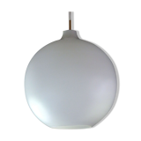 Scandinavian suspension lamp vintage opaline XL Louis Poulsen 40 cm