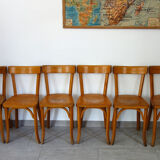 6 chairs Baumann bistro 50s/60s