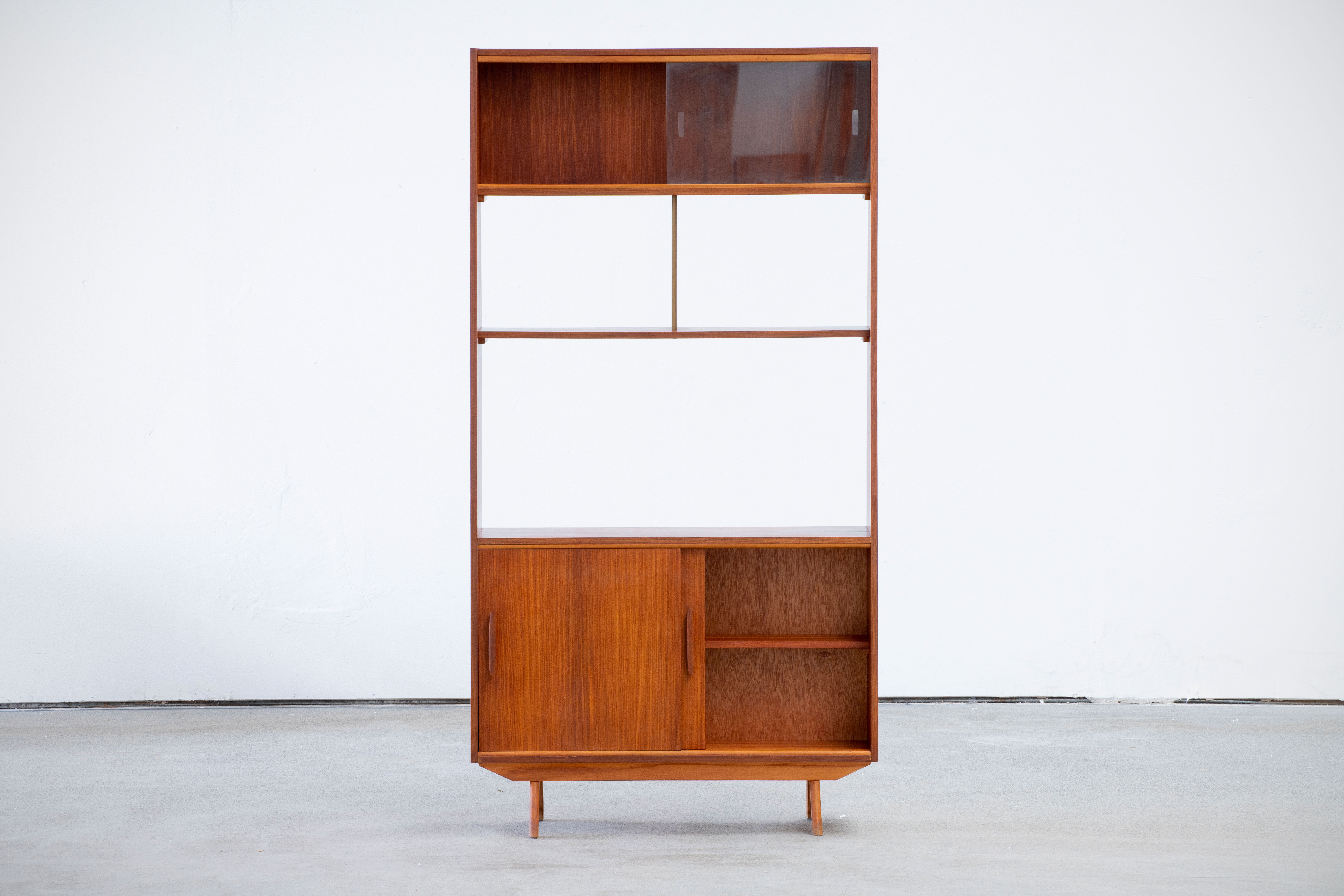 Scandinavian teak library 1960