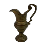 Massive brass miniature pitcher 14cm