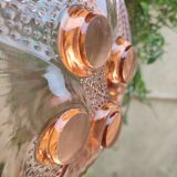 Art Deco glass cup by Rosaline France
