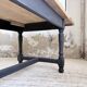 Table de ferme en chêne avec rallonges