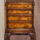 Commode Theodore Alexander style Campagne militaire en cuir