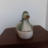 Empty duck box-ceramic pocket marked YR