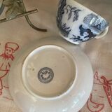 Old Villeroy and Boch cup with Japanese motifs
