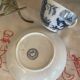 Old Villeroy and Boch cup with Japanese motifs