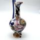Antique Gien vase – Peony model – Hand-painted earthenware – 13.5 cm