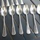 Set forks,spoons, ladle.silver metal