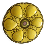 Assiete a huitre en faience hb quimper