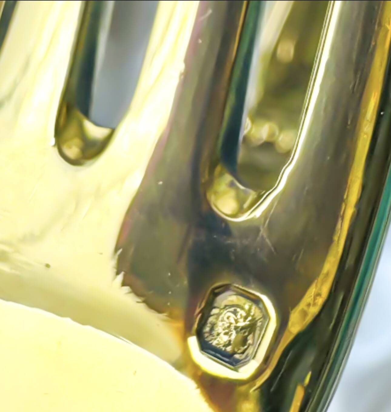 Prestige case for Odiot cutlery, solid silver and gold