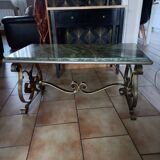 Ancienne table basse marbre
