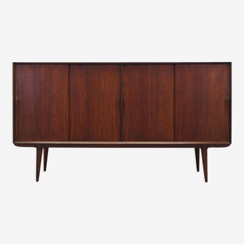 Rosewood highboard, Danish design, 1970s, manufacturer: Omann Jun