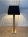 Chrome and gold lamp, Italy, 1970
