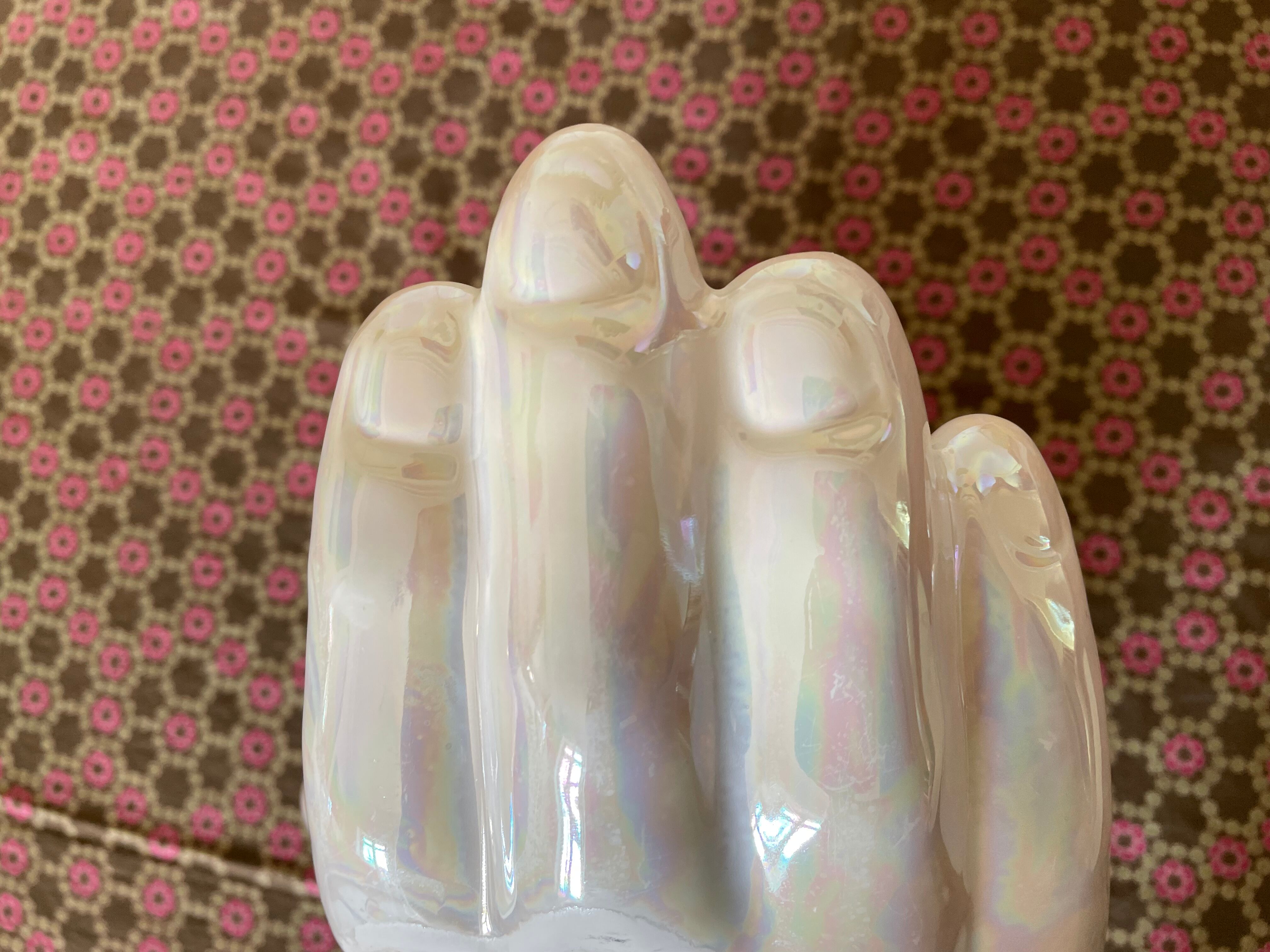 Empty ceramic hand pocket 1970