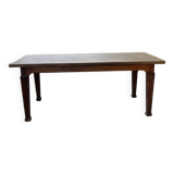 Solid oak farmhouse table 185cm