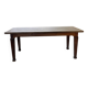 Solid oak farmhouse table 185cm