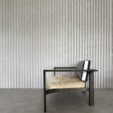 Funky loveseat (newly upholstered)