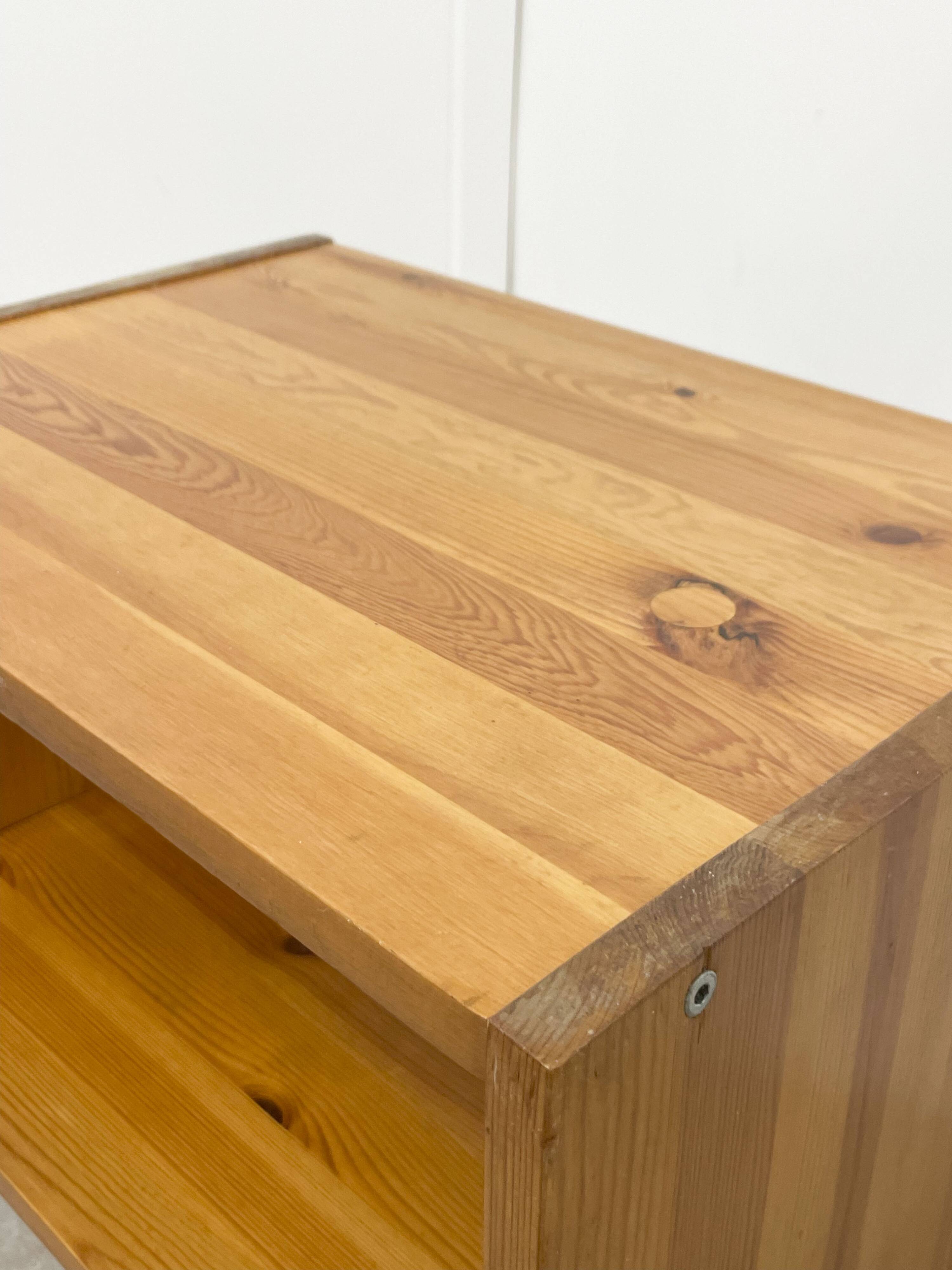 Pine side table
