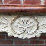 Louis XV style console patinated