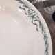 Lot of 8 plates in Terre de Fer Longchamp model Belleville