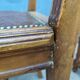 Set de 4 chaises style Louis XVI cuir