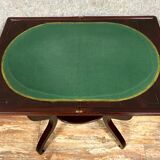 Empire era game table / Mahogany restoration circa 1810-1820