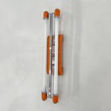 Neon Orange Wall Light, 1990