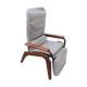 Scandinavian llama armchair foot vintage compass