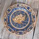 Decorative Italian majolica plate
