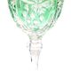Coloured stem glass Anna Hutte (Germany) Model Asti