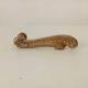 Antique bronze door handle in Empire style