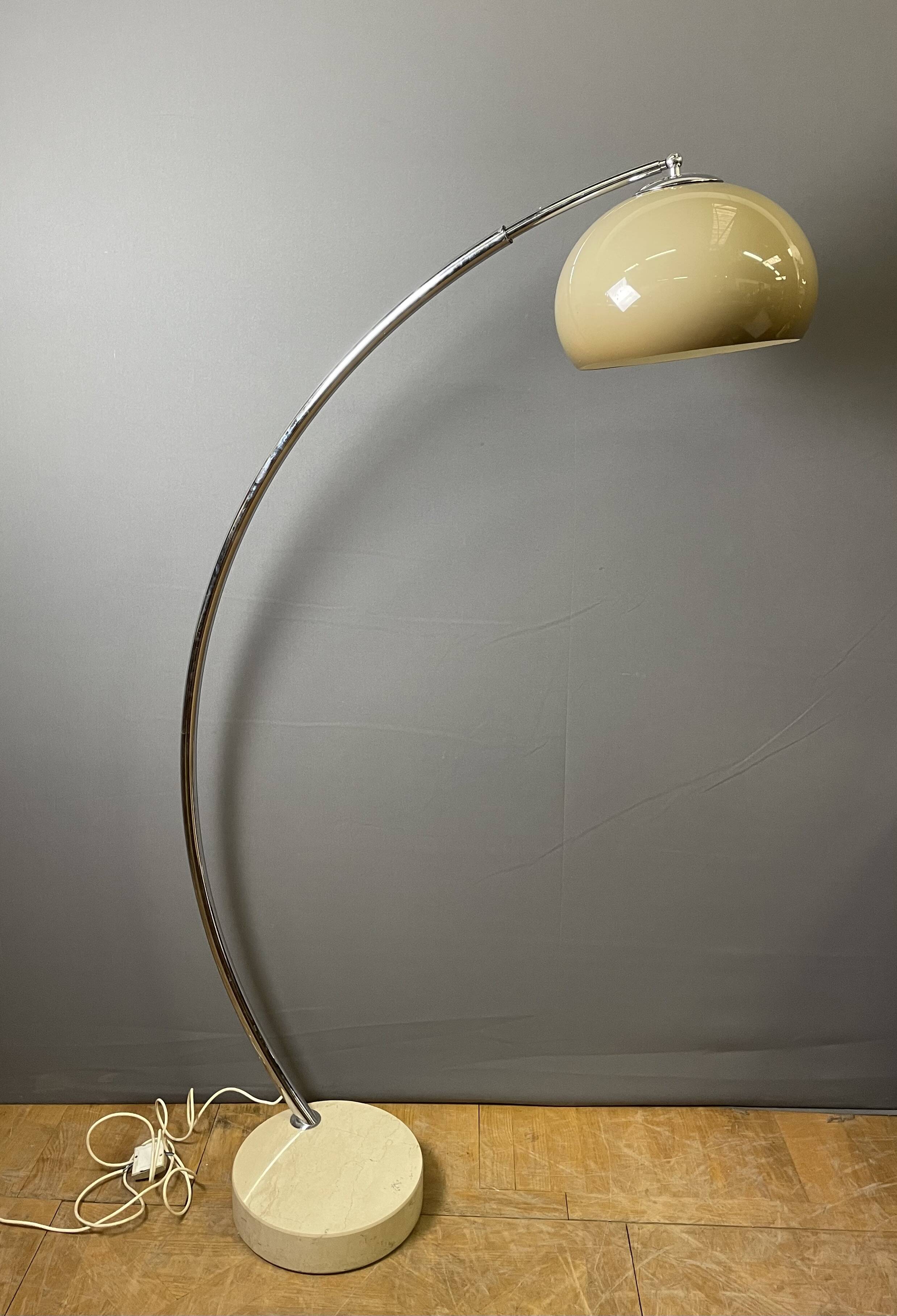 Arc floor lamp circa 1970