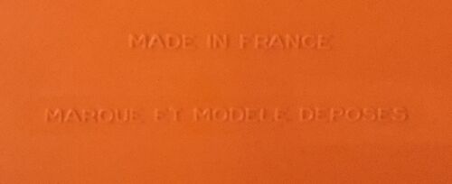 Gilac coffee table orange worked model n°1853