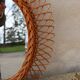 Rattan mirror