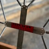 Airborne FS105 oak and fabric armchair by Pierre Guariche - 1950s