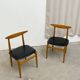 Paire de chaises scandinave