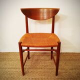 Chair n°316 by Peter Hvidt and Orla Mølgaard-Nielsen for Søborg 1950's
