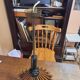 Vintage wooden pendant light