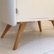 Furniture vintage compass feet