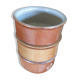 Series of 3 sandstone bowls