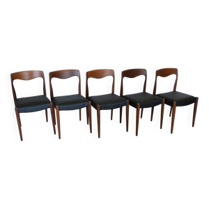 5 chaises scandinaves