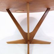 Coffee table – Round – Teak – Holger Georg Jensen – Kubus – 1960s