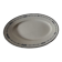Oval plate in opaque porcelain from Gien model Russia L 34 cm