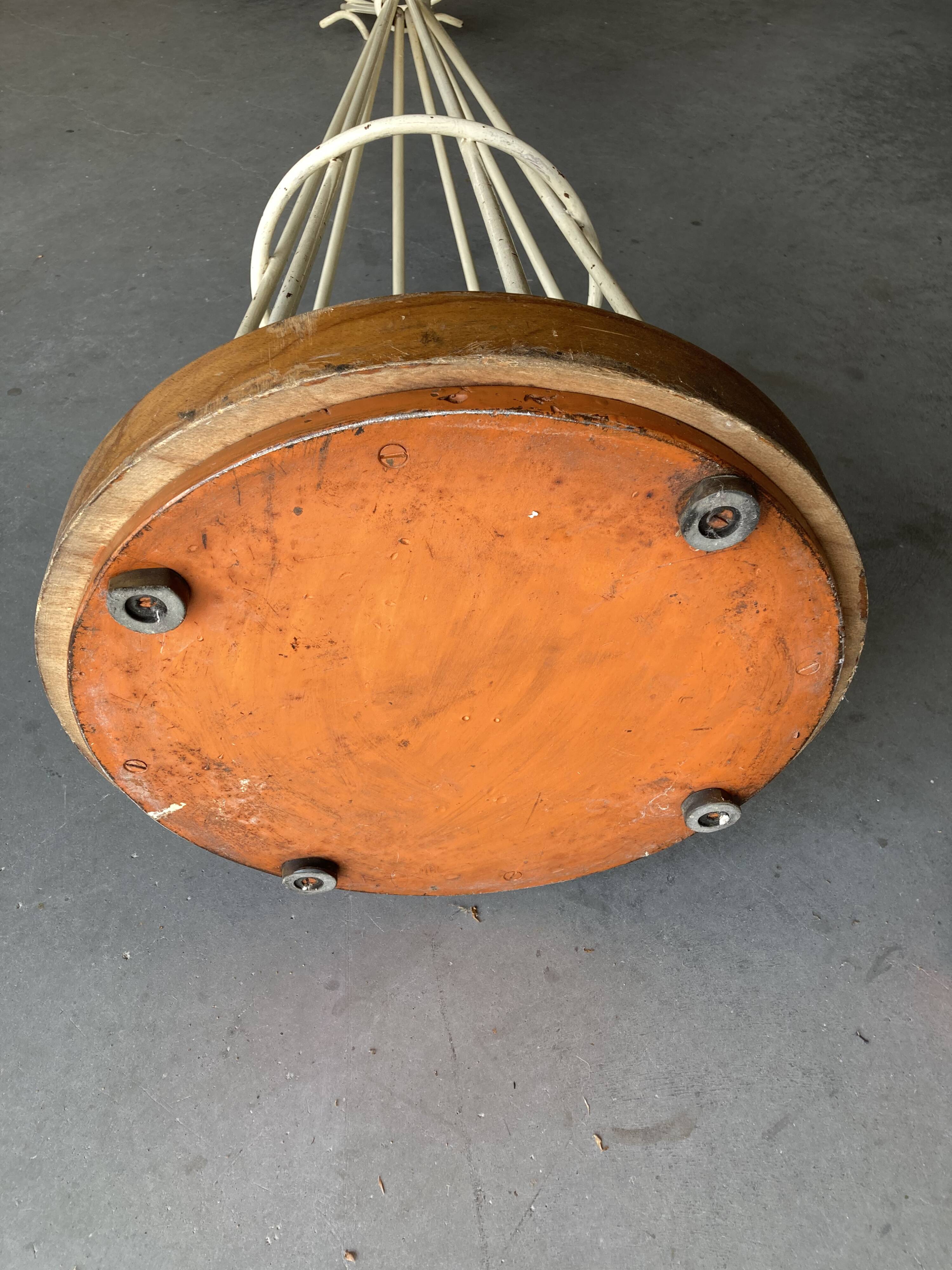 French modernist coat rack, 1950s