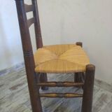 Atypical oak chairs "keels"
