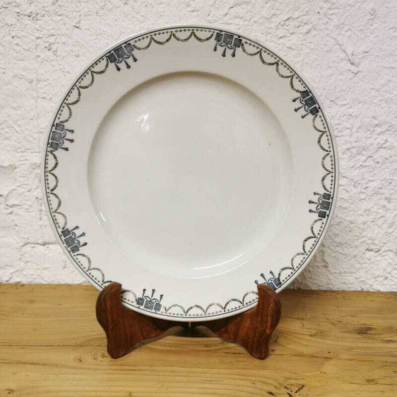 Plat de service en terre de fer l'Amandinoise