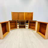 Small sideboard with roll doors