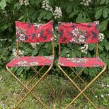 Lafuma vintage camping chairs