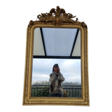 Louis Philippe mirror with pediment